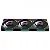 KIT 3 FAN 120MM KALKAN HALO ARGB PRETO KLK00019 - Imagem 3