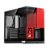 Gabinete Gamer Redragon Eternal Pro Preto E Vermelho Sem Fans Com Tela Lcd Ca-613br - Imagem 4