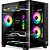 Gabinete Gamer Kalkan Midgard Curve, Mid Tower, Preto, Sem Fonte, Sem Fans, Klk072 - Imagem 1