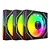 Kit Cooler C3tech RGB F9-l660bkRGB Com Controladora Preto - Imagem 2