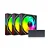 Kit Cooler C3tech RGB F9-l660bkRGB Com Controladora Preto - Imagem 1