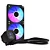 Water Cooler Kalkan Aura Digital 240 ARGB, 240mm, Com Display, Intel-amd, Preto, Klk00100 - Imagem 2
