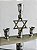 Menorah / candelabro judaico / israel / jerusalém (antiguidade / raridade / relíquia / antiquário) - Imagem 2
