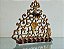 menorah / candelabro judaico / israel / jerusalém (antiguidade / raridade / relíquia / antiquário) - Imagem 1