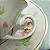xícara de chá com pires em porcelana (antiguidade / raridade / relíquia / antiquário) - Imagem 3