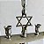 menorah / candelabro judaico / israel / jerusalém (antiguidade / raridade / relíquia / antiquário) - Imagem 2