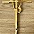 crucifixo / cristo em bronze (antiguidade / raridade / relíquia / antiquário) - Imagem 4