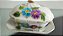 manteigueira com presentoir em porcelana (antiguidade / raridade / relíquia / antiquário) - Imagem 1