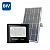 Refletor Led Solar Com Placa 25W 6500K Preto Taschibra - Imagem 1