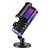 Microfone Gamer Fifine Ampligame Am6 Condensador Rgb Usb Pre - Imagem 8