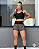 Short Duplo Dry Fit Feminino - Imagem 1