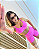 Conjunto Fitness Geométrico Suplex Feminino - Imagem 3
