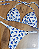 Biquíni Fita Borboleta Feminino Estampa Azul - Imagem 2