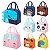 49371 - Bolsa Térmica Infantil Tipo Lancheira Escolar com Alça Estampas Animais em 3D - Imagem 1