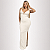 VESTIDO COBRA LONGO OFF WHITE - Imagem 1