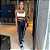 CONJUNTO TOP E LEGGING PRETO E BRANCO - Imagem 1