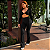 CONJUNTO CROPPED TRANSPASSADO E CALÇA FLARE PRETO - Imagem 1