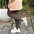 CALÇA LEGGING PEZINHO MARROM - Imagem 2