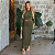 VESTIDO LIZ LONGO VERDE MILITAR - Imagem 2