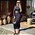 VESTIDO LIZ LONGO PRETO - Imagem 2