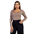 BODY QUADRADO COMPRIDO CASTANHO - Imagem 1