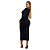 VESTIDO LUANA MIDI PRETO - Imagem 2