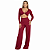 CONJUNTO BABI PANTALONA MARSALA - Imagem 1
