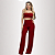 CONJUNTO RITI VERMELHO ESCURO - Imagem 1