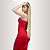VESTIDO TOMARA QUE CAIA MIDI VERMELHO - Imagem 3