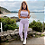 CONJUNTO TOP DUPLO E CALÇA LEGGING LILÁS - Imagem 1