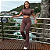 CONJUNTO TOP GOLA REDONDA E CALÇA FLARE MARROM - Imagem 1