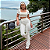 CONJUNTO TOP QUADRADO E CALÇA FLARE OFF WHITE - Imagem 1