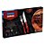 Jogo Talheres Churrasco Aço Inox Vermelho Polywood 12 Pçs - Imagem 2