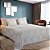 Kit Colcha Montblanc Orvalho 03 Creme Cotton Casal / Queen Listras J. Serrano - Imagem 2