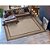 Tapete Sala / Quarto EcoNature Moldura -Medidas 200x300 -  Cor Marrom 70 - Imagem 2