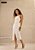 Saia Sarja com Elastano Off White - Imagem 1