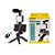 Kit Gravação Microfone AY-49 com Tripé e Luz LED - Imagem 1