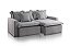 SOFA RETR SF.4520 TORINO S/CX 210 LINHO CINZA/573 - JC ESTOF - Imagem 6