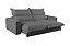 SOFA RETR THOR P/COPO 230CM LINHO CINZA/B02 - NOBLY - Imagem 5