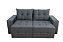 SOFA RETRATIL HAWAII 1,85m - CINZA - Imagem 3