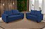 SOFA 3X2 LUG MOD 8100 - VEL AZUL (04) - BOARETO - Imagem 2