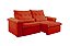 SOFA RETR SF.4250 VALENCIA 210CM VEL VINHO/528 - JC ESTOF - Imagem 3