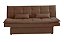 SOFA CAMA BAU SF.5840 BUZIOS/21 VEL MARROM 2263/A - LUXURY - Imagem 1