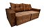 SOFA RETR SF.4820 HAWAII 185 TERRACOTA  LISO - ESTOFAMART - Imagem 1