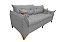 SOFA FIXO SF.3090 CRETA 200CM LINHO CINZA/26 - BOARETO - Imagem 1
