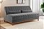 SOFA CAMA DUNA VELUDO GRAFITE - VIERO - Imagem 2
