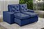 SOFA RETR MANAUS 180 VEL AZUL/800 - EVIDENCE - Imagem 2