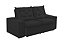 SOFA RETR MANAUS 180 VEL PRETO/820 - EVIDENCE - Imagem 1