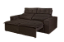 SOFA RETRATIL BEATRIZ 1.95m - MARROM - Imagem 1