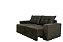 SOFA RETRATIL HAWAII 1,85m - MARROM - Imagem 1